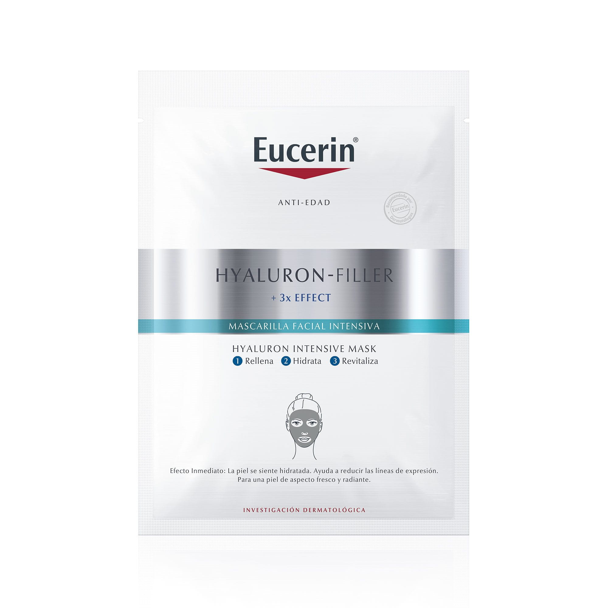 Hyaluron Filler 3x Effect Mascarilla Facial Intensiva Eucerin